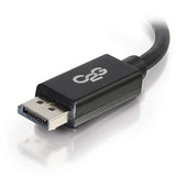 C2G 54424 DisplayPort Cable with Latches M/M, 8K UHD Compatible - Digital Audio Video, Black (20 Feet, 6.09 Meters) Male to Male Cable 20 Feet