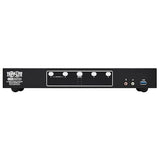 Tripp Lite 4-Port DisplayPort KVM Switch, Control Two Devices with Two Monitors Desktop Switch, UHD 4K @ 60Hz Video, Two USB 3.2 Gen 1 Ports, 3-Year Warranty (B006-DP2UA4)