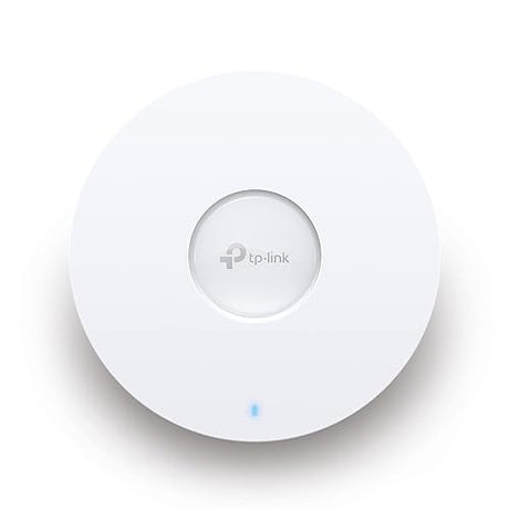 TP-Link EAP613 Wireless Access Point w/o DC Adapter | Ultra-Slim | Omada True Wi-Fi 6 AX1800 | Mesh, Seamless Roaming, WPA3, MU-MIMO | Remote & App Control | PoE+ Powered | Multiple Controller Options AX1800 | Without DC Power Adapter