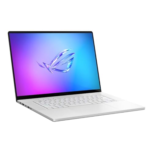 ASUS ROG Zephyrus G16 (2025) Gaming Laptop, 16 ROG Nebula OLED 2.5K, RTX 5080, Ultra 9 285H, 64GB, 2TB SSD, Win 11 Pro, Platinum White, GU605CW-XS98
