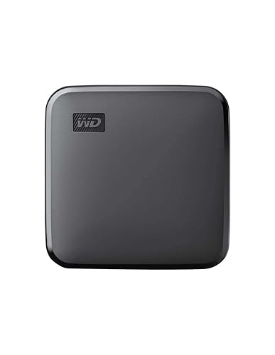 Western Digital 1TB Elements SE - Portable SSD, USB 3.0, Compatible with PC, Mac - WDBAYN0010BBK-WESN 1TB SSD