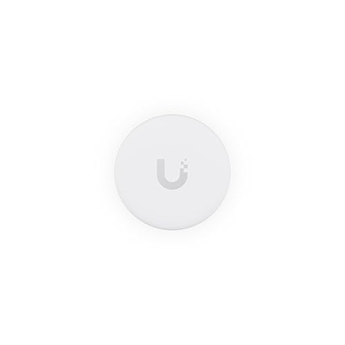 Ubiquiti 10 pcs UA-Pocket UniFi Access Smart NFC Waterproof Contactless Key Fob, Proximity Token Tag for UniFi Door Lock Entry Access Control System, White
