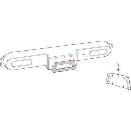Poly Studio X52 Optional Wall Mounting