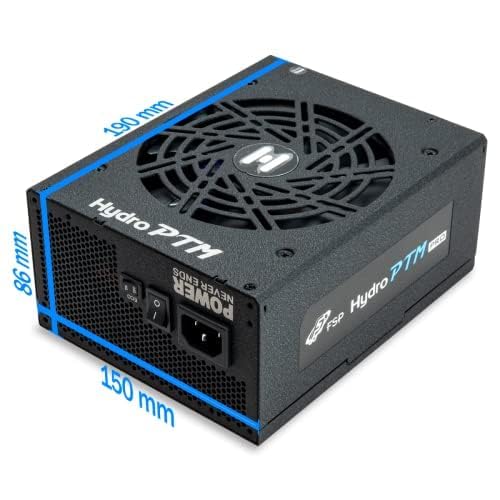 FSP Hydro PTM Pro 1000W 80 Plus Platinum Full Modular ATX 12V Power Supply (HPT2-1000M)