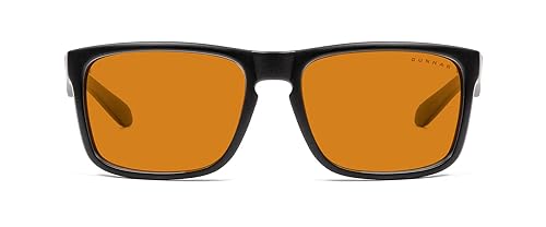 Gunnar Unisex's Amber Max Blue Light Blocking Computer Glasses, One Size