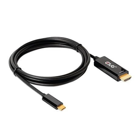 Club3D CAC-1334 HDMI 2.0 to USB Type C 4K60Hz M/M Active Cable 1.8m-6ft Cable M/M 1.8m