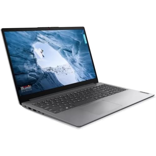 Lenovo IdeaPad 1i 15.6 HD Laptop - Intel Pentium N5030, 4GB RAM, 128GB eMMC, Windows 11 - Cloud Grey (82V70097CF)