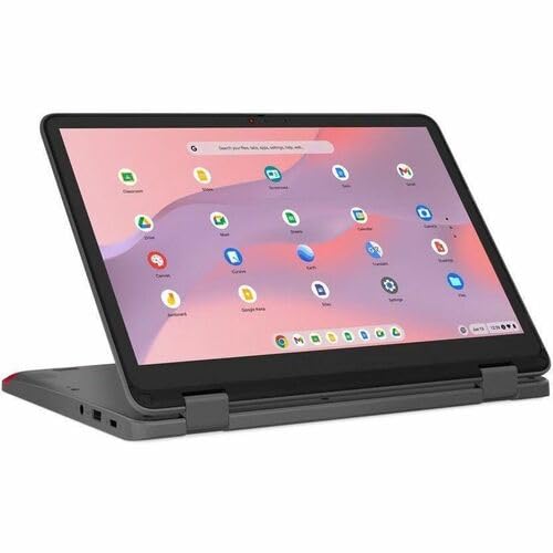 Lenovo 500e Yoga Chromebook Gen 4 12.2 Multi-Touch Intel N100 8GB LPDDR5 64GB eMMC ChromeOS - Graphite Grey