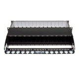 Tripp Lite High Density Rack Mount Fiber Enclosure Panel 14 Cassette 2U RM N482-02U Black 14 Cassette Panel