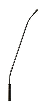 Shure MX418D/C Cardioid Condenser Microphone, 18 Gooseneck, Includes Desktop Base with 10' Cable, Logic Functions, Programmable Switch, LED Indicator, Snap-Fit Foam Windscreen 18 Gooseneck Cardioid Desktop Base