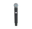 Shure ULXD2/B58 Handheld Transmitter with BETA 58A Vocal Mic Capsule - for use with ULX-D Digital Wireless Microphone Systems, Receiver Sold Separately | G50 Band (ULXD2/B58=-G50) G50 Band (470 – 534 MHz)