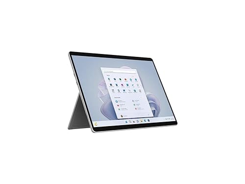 Microsoft Surface Pro 9 Tablet - 13" - Core i5 12th Gen i5-1245U Deca-core (10 Core) - 8 GB RAM - 256 GB SSD - Windows 11 Pro 64-bit - Platinum - 2880 x 1920 - PixelSense Display - 15.50 Hours Ma
