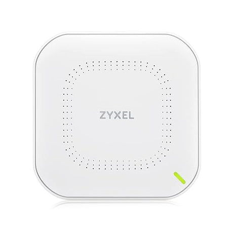 Zyxel WiFi 6 AX3000 Wireless Gigabit Access Point | Mesh, Seamless Roaming, & MU-MIMO | WPA3-PSK Security | Cloud, App or Direct Management | POE+ or AC Powered | AC Adapter Included | NWA50AX PRO