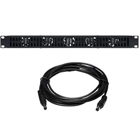 Sanus CAFC01-B1 1U Ultra Quiet Fan Black