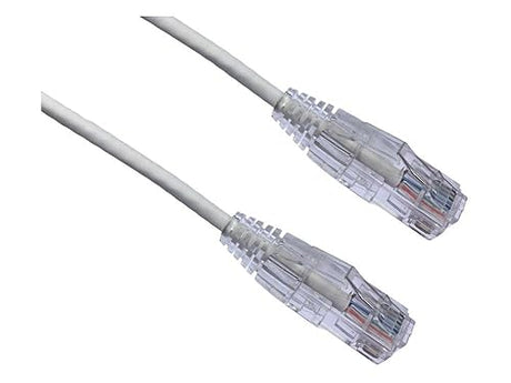 Axiom 1ft Cat6 Bendnflex Ultra-Thin Snagless Patch Cable 550MHz (White)