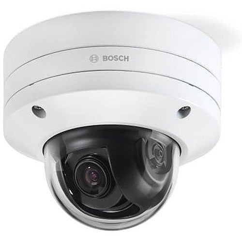 Bosch FLEXIDOME IP 8 Megapixel 4K Network Camera - Color, Monochrome - Dome - H.265, H.264, MJPEG, H.265/HEVC - 3840 x 2160-3.90 mm- 10 mm Varifocal Lens - 2.5X Optical - CMOS - in-Ceiling, Surface