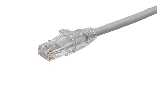 Axiom 6-INCH CAT6 550mhz Patch Cable Clear-Snagless Universal Boot (White)