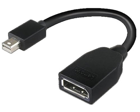 Lenovo DisplayPort Adapter - 6.9 in - Mini DisplayPort (M) to 20 Pin DisplayPort (F) - for ThinkPad T470s
