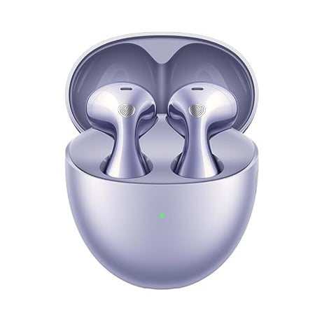 HUAWEI FreeBuds 6 Wireless Earbuds, Ear-Fitting Wearing, Dual-Driver True Sound, Stable & Clear Calls, Open-fit ANC, 36H Battery Life, IP54 Water-Resistant, iOS & Android, Purple Freebuds 6 Purple