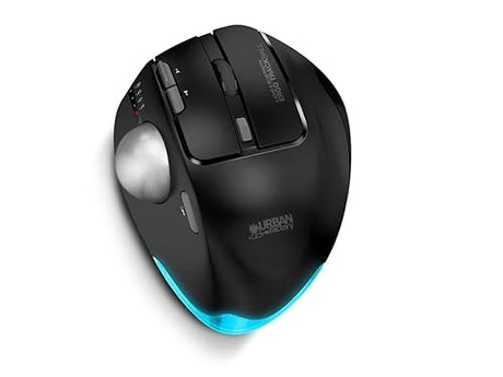 Ergo PRO MAX: Bluetooth and 2.4GHZ Ergonomic Mouse with TRACKBALL and Adjustable TILT