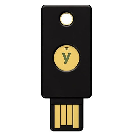 Yubico - YubiKey 5 NFC - Two-Factor authentication (2FA) Security Key, Connect via USB-A or NFC, FIDO Certified - Protect Your Online Accounts