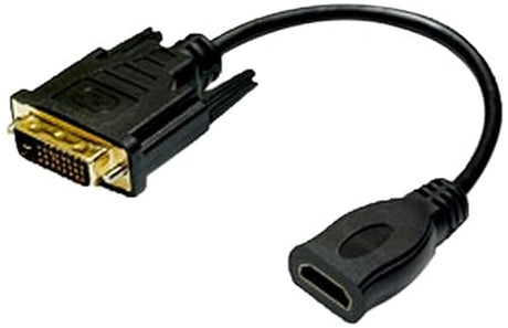 AddOn 5PK DVI-D Dual Link (24+1 pin) Male to HDMI 1.3 Female Black Adapters for Resolution Up to 2560x1600 (WQXGA)