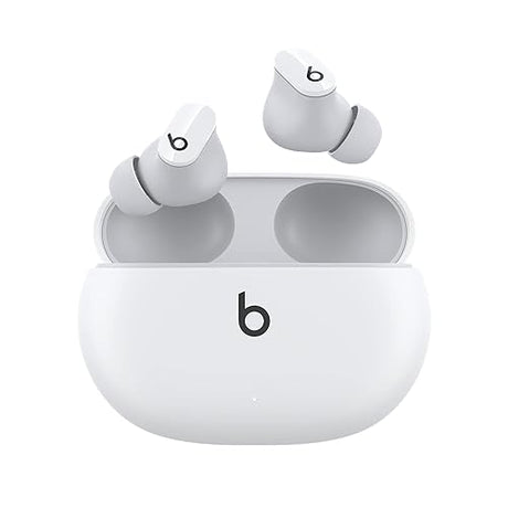 Beats Studio Buds – True Wireless Noise Cancelling Earbuds – Compatible with Apple & Android, Built-in Microphone, IPX4 Rating, Sweat Resistant Earphones, Class 1 Bluetooth Headphones - White