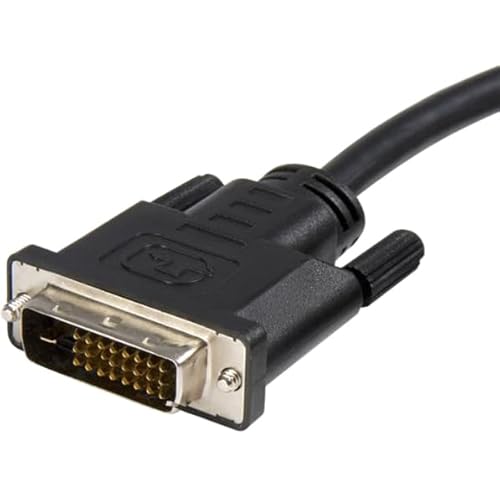 StarTech.com 10-Pack 6ft DisplayPort to DVI Cable - DisplayPort 1.2 to DVI-D Video Adapter Cable - 1080p - Passive DP++ to DVI Monitor Converter Cable - DP to DVI Digital Display - M/M (DP2DVIMM6X10) 6 feet Pkg of 10
