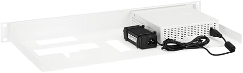 Rackmount.IT Rack Mount Kit for Fortinet FG/FWF-30G / 31G – 1U 19” Rackmount – Dual Appliance Support, Ventilation Cut-Outs, Easy Positioning (RM-FR-T28)