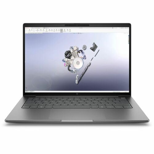 HP ZBook 8 G1i 14 Mobile Workstation - WUXGA - Intel Core Ultra 7 255H - 32 GB - 512 GB SSD - Meteor Silver - Intel Chip - 1920 x 1200 - Windows 11 Pro - Intel Arc 140T GPU - Front Camera/Webcam - IE