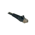 Tripp Lite Cat6 Gigabit Snagless Molded Patch Cable RJ45, 5', 50 Pack (N201-005-BK50BP), Black