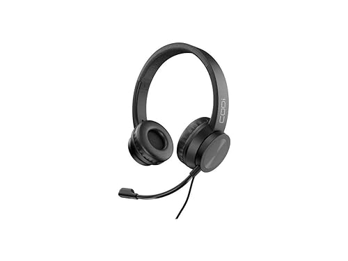 CODi Noise-Cancelling USB-A Headset w/Boom Microphone