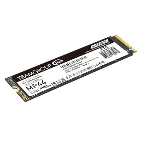 TEAMGROUP MP44 8TB SLC Cache Gen 4x4 M.2 2280 PCIe 4.0 SSD W/NVMe Laptop & Desktop & NUC & NAS Read/Write Speed Up to 7400 / 6000MB/s TM8FPW008T0C101 8tb Agile