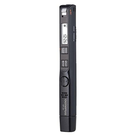 OM SYSTEM Olympus VP-20 Digital Voice Recorder with Stereo Microphones, Noise canceling, Built in Direct USB.