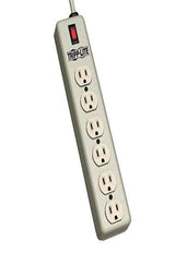 Tripp Lite 6 Outlet Industrial Power Strip Waber Metal 6 Ft Cord 5-15p