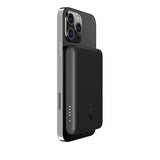 Belkin Wireless Power Bank w/ MagSafe Compatible 7.5W Wireless Charging - Portable Magnetic Charging Bank - Compatible w/ iPhone 15, 15 Plus, 15 Pro, 15 Pro Max, iPhone 14, AirPods, & More - Black