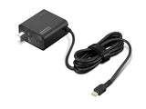 Lenovo USB-C 65W Wall Charger - PD 3.0 - Power Adapter for Laptop, Tablet, Notebook, USB-C Compatible Devices - Slim, Light and Portable with 6.5 Foot Cable - Black