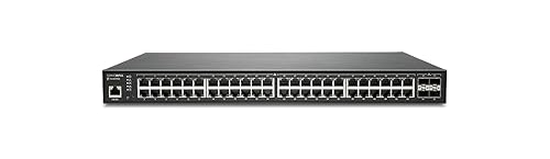 SONICWALL 02-SSC-2466 48 Port Gig PoE Switch 4 SFP P
