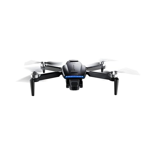 Adesso CyberDrone X2 Remote Controlled Drone with 1080P Camera Lightweight Portable 80 Meter Range Dual App and Remote Control with Camera Gimbal and 3D Flip Function