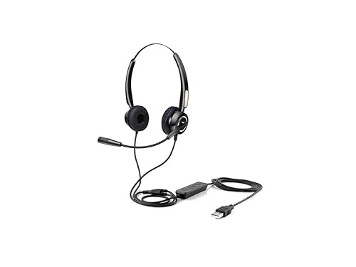 MOVEE : Wired USB-A Headset with Integrated Volume Controls