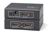 Kanex Pro SP-HD1X24K 4K HDMI 2-Port Splitter,BLACK