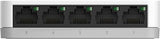 D-Link 5 Port Gigabit Ethernet Network Switch- Plug and Play, Ethernet Splitter, Fanless, Traffic Optimization, Unmanaged (DGS-1005A), White 5-Port Switch