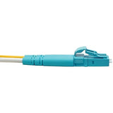 Tripp Lite LC to LC Multimode Duplex Fiber Optics Patch Cable, 100Gb, 50/125, OM5, LC/LC Male, 3 Meter 3M