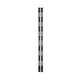 Tripp Lite Rack Enclosure Vertical Equipment Management Bars for Additional Cable Management and 0U Vertical PDUs, 48U Rack Mount, Single-Width, 1 Pair, 5-Year Warranty (SRVRTBAR48SGL)