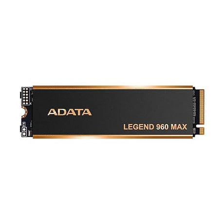 ADATA 1TB SSD Legend 960 Max with Heatsink PCIe Gen4x4 NVMe M.2 Internal Gaming SSD Up to 7,400 MB/s PS5 Compatible (ALEG-960M-1TCS) 1TB with Heatsink