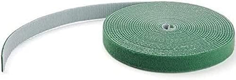 StarTech.com 50ft Hook and Loop Roll - Cut-to-Size Reusable Cable Ties - Bulk Industrial Wire Fastener Tape/Adjustable Fabric Wraps Green/Resuable Self Gripping Cable Management Straps (HKLP50GN) 50 ft Green