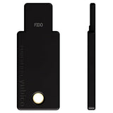 Yubico - Security Key NFC - Black - Two-Factor authentication (2FA) Security Key, Connect via USB-A or NFC, FIDO U2F/FIDO2 Certified