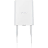 Zyxel True WiFi6 AX1800 Outdoor Access Point (802.11ax Dual Band), Small Business WiFi w/Smart Mesh, IP55-rated, & MU-MIMO, PoE Powered, Manageable via Nebula APP/Cloud or Standalone [NWA55AXE]