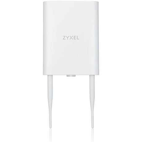 Zyxel True WiFi6 AX1800 Outdoor Access Point (802.11ax Dual Band), Small Business WiFi w/Smart Mesh, IP55-rated, & MU-MIMO, PoE Powered, Manageable via Nebula APP/Cloud or Standalone [NWA55AXE]