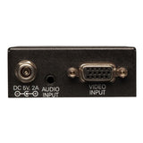Tripp Lite 2-Port VGA with Audio over Cat5 / Cat6 Extender Splitter, Transmitter with EDID Copy, 1920x1440 at 60Hz(B132-002A-2) 2-Port Transmitter VGA +Audio